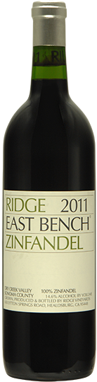 Image of Bottle of 2011, Ridge, East Bench